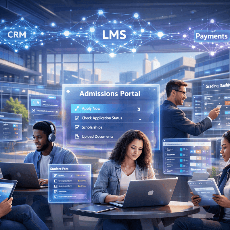 Admissions CRM and student journey platform