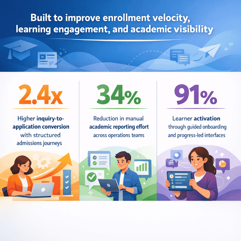 Operational Impact and Admissions Journey