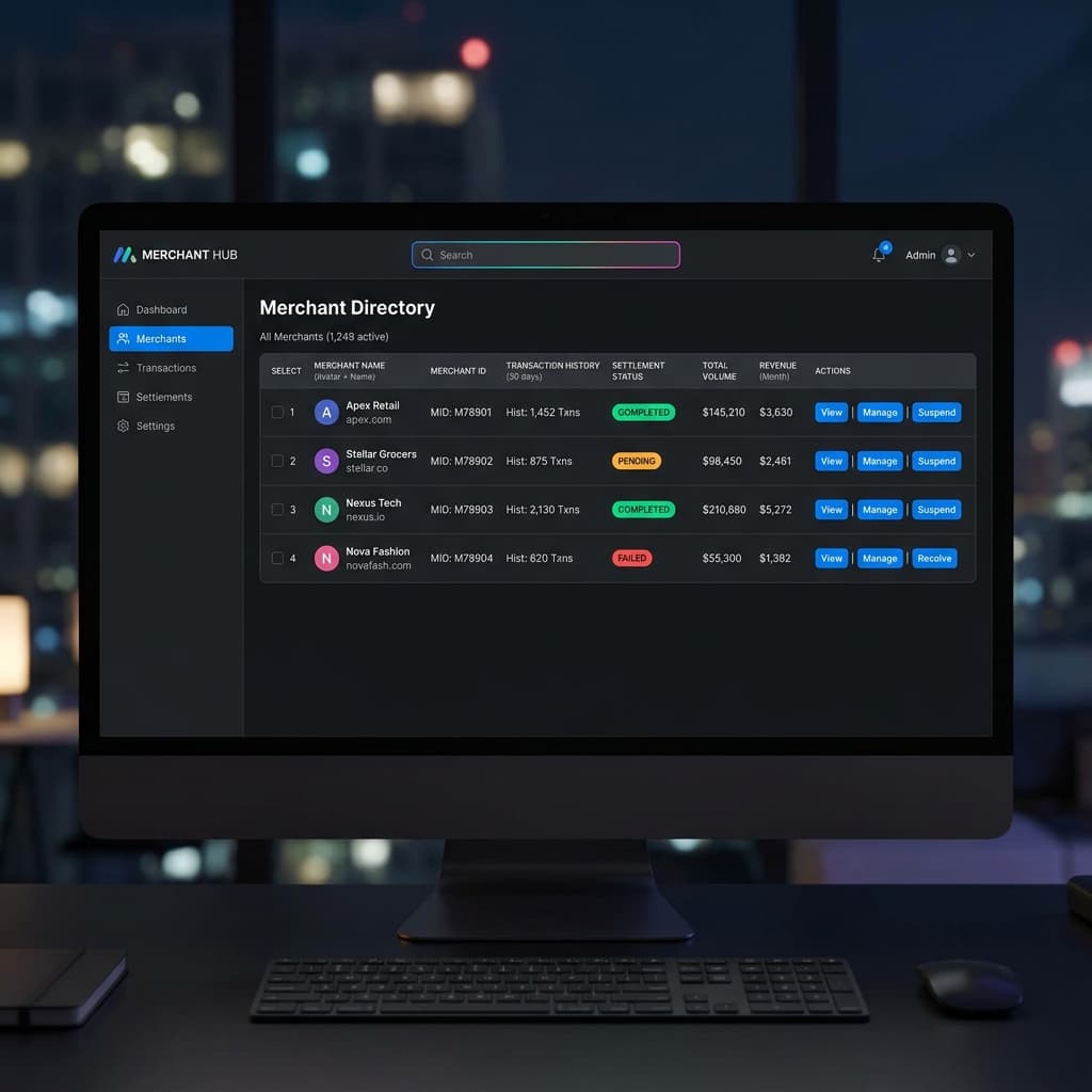 Payment Gateway Aggregator & CRM visual 3