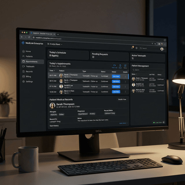 Healthcare Telemedicine Platform