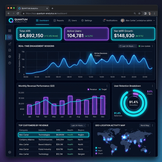 SaaS Analytics Engine